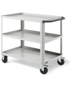 CARRELLO DA OFFICINA FAMI "CLEVER LARGE" CON TRE RIPIANI IN ACCIAIO GRIGIO 102,8X61,5X84,6 CM