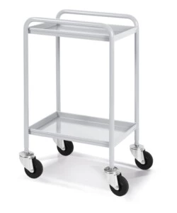 CARRELLO PORTATUTTO FAMI "COMBI" CON 2 PIANI IN LAMIERA GRIGIO 55,5X44,5X84,5 CM