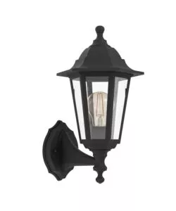 Applique da esterno Eglo "Olgiata" nero E27