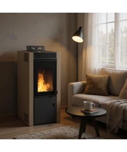 STUFA A PELLET PIROX "ISABEL" TORTORA 8 KW