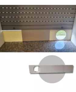 OUTLET - USATO PER PROVA - CONDIZIONATORE PORTATILE CALDO FREDDO CON TELECOMANDO TECNO AIR SYSTEM "AFC-9001" 2 VELOCITÀ 2600 W
