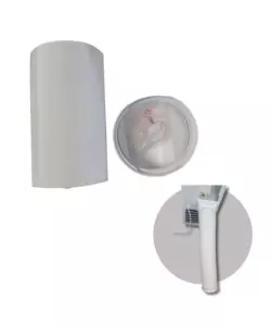 OUTLET - USATO PER PROVA - CONDIZIONATORE PORTATILE CALDO FREDDO CON TELECOMANDO TECNO AIR SYSTEM "AFC-9001" 2 VELOCITÀ 2600 W