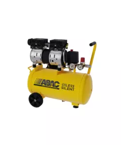 COMPRESSORE ARIA SILENZIATO ABAC "POLE POSITION" 24 LITRI 1 HP