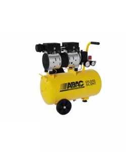 COMPRESSORE ARIA SILENZIATO ABAC "POLE POSITION" 24 LITRI 1 HP