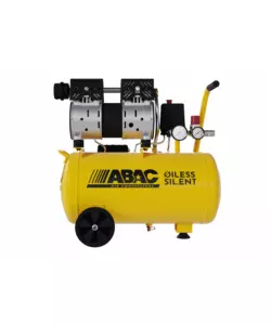 COMPRESSORE ARIA SILENZIATO ABAC "POLE POSITION" 24 LITRI 1 HP