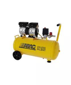 COMPRESSORE ARIA SILENZIATO ABAC "MONTECARLO XT SIL 10" 50 LITRI 1 HP