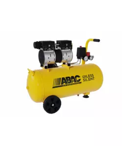 COMPRESSORE ARIA SILENZIATO ABAC "MONTECARLO XT SIL 10" 50 LITRI 1 HP