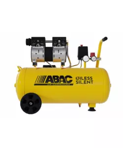 COMPRESSORE ARIA SILENZIATO ABAC "MONTECARLO XT SIL 10" 50 LITRI 1 HP