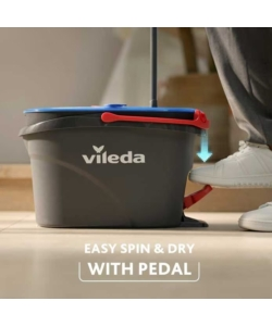 Lavapavimenti Vileda "Spin Mop H2Pro" con sistema a pedale