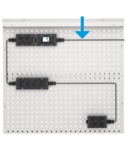 Cavo di collegamento con presa Fami nero 3 m