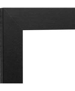 Specchio Bubola and Naibo "Minny" nero 30x110 cm