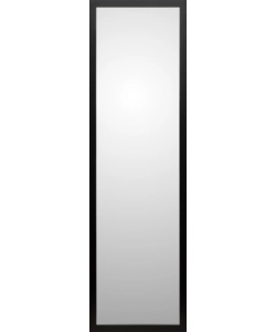 Specchio Bubola and Naibo "Minny" nero 30x110 cm