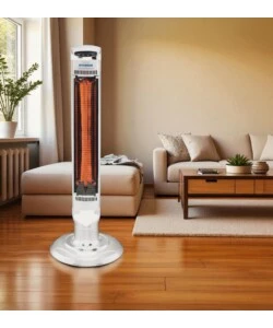 STUFA A TORRE HYUNDAI IN FIBRA DI CARBONIO 1 KW
