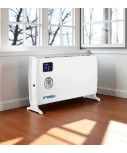 TERMOCONVETTORE DA PAVIMENTO HYUNDAI BIANCO 2000 W - COD. 75505