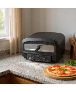FORNO PIZZA ELETTRICO VINCO NERO 2200 W 1 PIZZA - COD. 50355