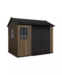 CASETTA DA GIARDINO KETER "APEX 759/975" IN RESINA MARRONE DOPPIA OPZIONE MONTAGGIO 230X287X246 CM