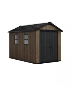 CASETTA DA GIARDINO KETER "APEX 7511/1175" IN RESINA MARRONE DOPPIA OPZIONE MONTAGGIO 230X350X246 CM