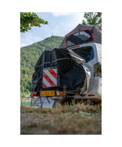 COPERTURA PER PORTABICI SU GANCIO TRAINO NORDRIVE 190X50X130 CM - N60058