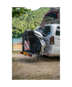 COPERTURA PER PORTABICI SU GANCIO TRAINO NORDRIVE 190X50X130 CM - N60058