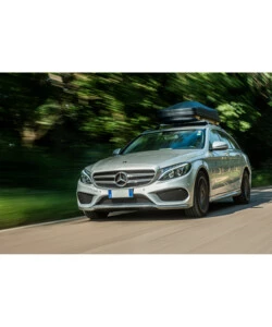 BOX TETTO PER AUTO NORDRIVE 400 LITRI IN ABS NERO GOFFRATO - N60040