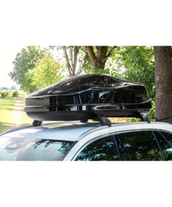 BOX TETTO PER AUTO NORDRIVE 480 LITRI IN PST NERO LUCIDO - N60046