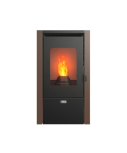 STUFA A PELLET CANADIAN STOVE "KLEO" RUGGINE 6,2 KW