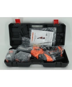 TRONCARAMI A CATENA A BATTERIA DOLOMITECH BARRA 20 CM 2 BATTERIE 21V 4AH E CARICABATTERIE