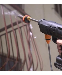 Idropulitrice a batteria a freddo portatile "Idro Jet Power" 25 bar 21V