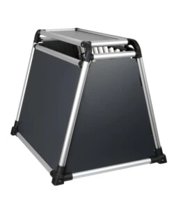 Trasportino animali per auto Lampa "Premium Type 2" in lega di alluminio 80x65x66 cm - cod. 60502