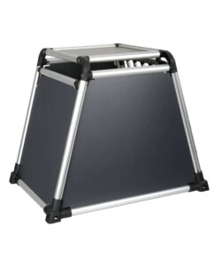 Trasportino animali per auto Lampa "Premium Type 4" in lega di alluminio 55x75x62 cm - cod. 60504