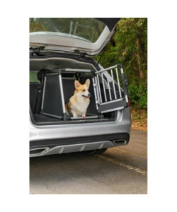 Trasportino animali per auto Lampa "Premium Type 6" in lega di alluminio 55x77x60 cm - cod. 60506