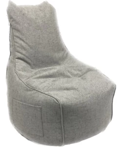 POUF POLTRONA SACCO "MILLY" GRIGIO 65X65X95 CM