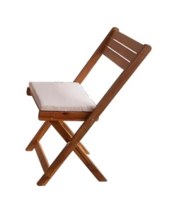 SET DA GIARDINO PIEGHEVOLE EUROGARDEN "GENOVA" IN LEGNO DI ACACIA OLIATA 2 SEDUTE E TAVOLO