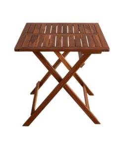 SET DA GIARDINO PIEGHEVOLE EUROGARDEN "GENOVA" IN LEGNO DI ACACIA OLIATA 2 SEDUTE E TAVOLO