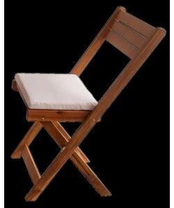 SET DA GIARDINO PIEGHEVOLE EUROGARDEN "GENOVA" IN LEGNO DI ACACIA OLIATA CON CUSCINI IN POLIESTERE 2 SEDUTE E TAVOLO