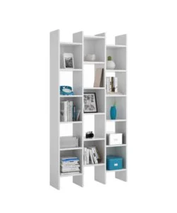 LIBRERIA "ITALIA" BIANCO OPACO 96X25X192 CM