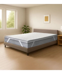 Topper piazza e mezza Dormir "Memory 3D" 140x190 cm