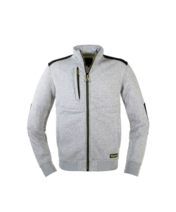 FELPA DA LAVORO KAPRIOL "SLICK" GRIGIO CHIARO TG XXL