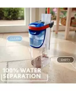 Sistema lavapavimenti Vileda "Flat Mop H2Pro" con piastra piatta