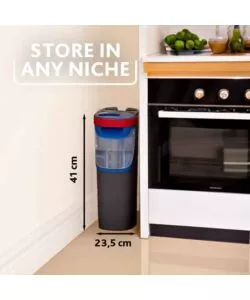 Sistema lavapavimenti Vileda "Flat Mop H2Pro" con piastra piatta