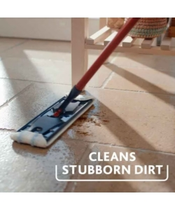 Sistema lavapavimenti Vileda "Flat Mop H2Pro" con piastra piatta