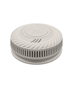 Rilevatore di fumo a batteria con doppio controllo fotoelettrico e a infrarossi