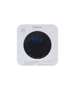 Rilevatore di gas naturale e gpl con contatto per gestione chiusura valvola del gas