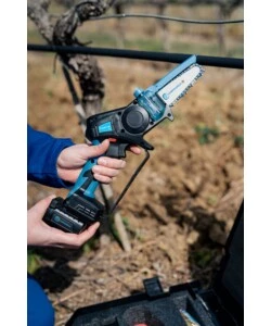 Potatore a catena a batteria Campagnola "T-CAT M V1" barra 10 cm 2 batterie 16V 2,5Ah