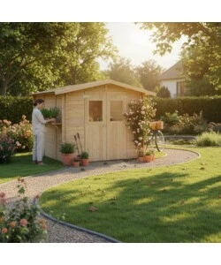 CASETTA IN LEGNO DA GIARDINO HABRITA "FORREST" IN ABETE 249X249X204 CM