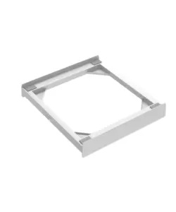 Kit di sovrapposizione universale per lavatrice e asciugatrice Meliconi "Torre Essential" bianco 60x55x5,5 cm