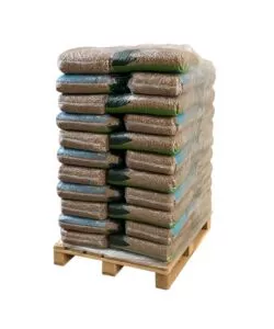 BANCALE 40 SACCHI PELLET IN LEGNO DI ABETE CERTIFICATO EN PLUS A1 PRODOTTO IN TRENTINO, SACCHI DA 15 KG