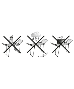 Stendibiancheria Vileda "Infinity Flex Ultimate" nero estensibile 117-205 cm