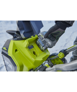 Spazzaneve a batteria Ryobi "RY18STX45A-240" 2 batterie 18V 4.0Ah e caricabatterie