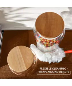 Cattura polvere Vileda "Flex and catch" con manico corto